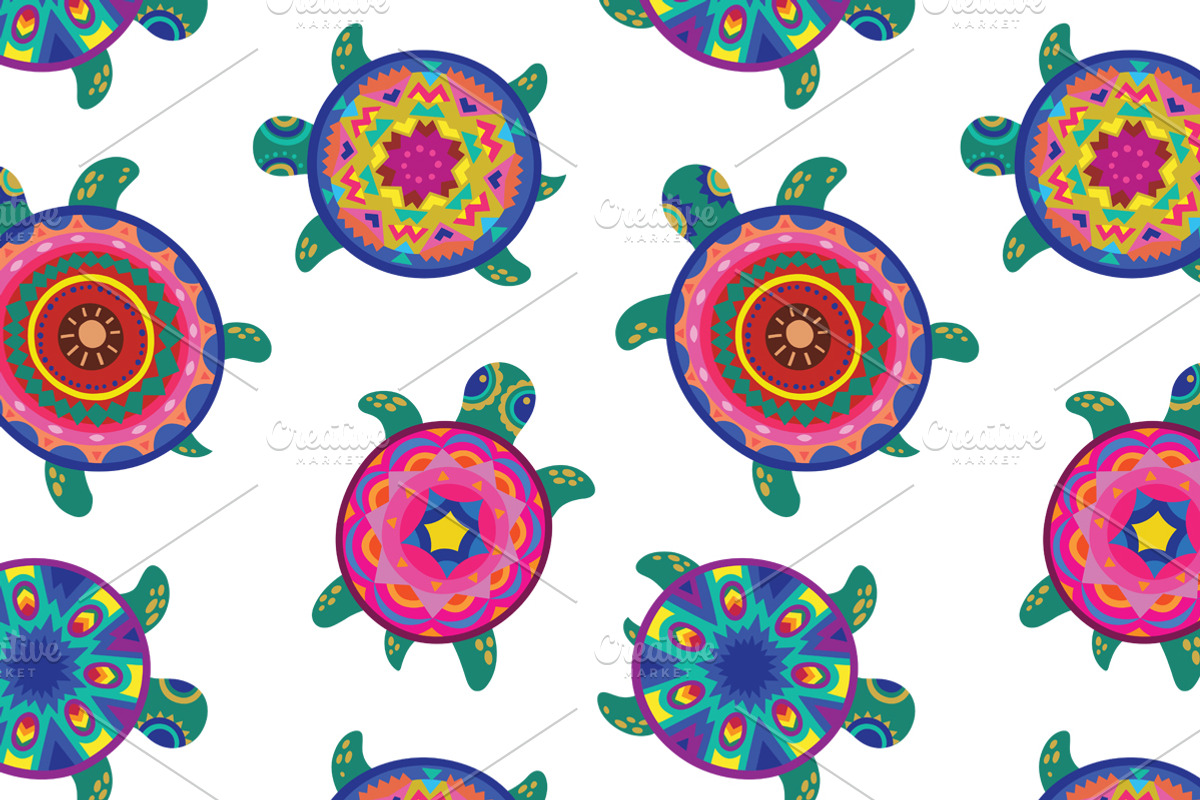 20 Colorful Seamless Patterns, a Pattern Graphic by PenguinHouse (Photo 13 of 13)