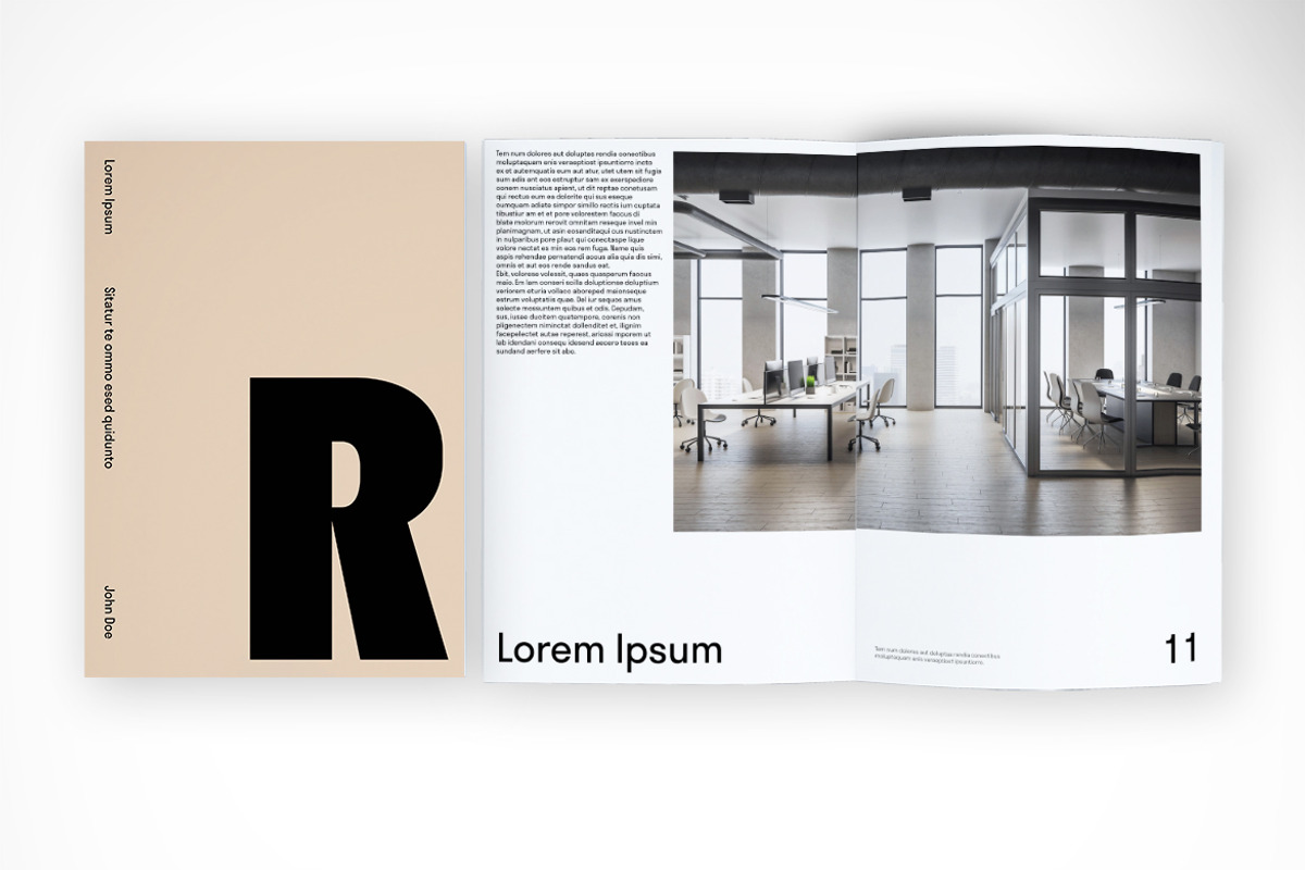 Contemporary Editorial Typografia preview 3