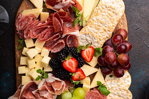 Cheese or charcuterie board
