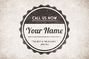 Vintage Circular Badges Vector Pack, an Object Graphic by Design Panoply (Thumbnail 2 of 5)