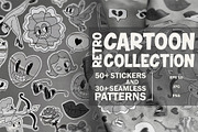 Retro Cartoon Collection, a Seasonal Illustration by Kokoshka (Thumbnail 1 of 15)