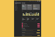 Food Delivery, Restaurant Dashboard, an UI Kit Template by nagaredesignstudio (Thumbnail 2 of 5)