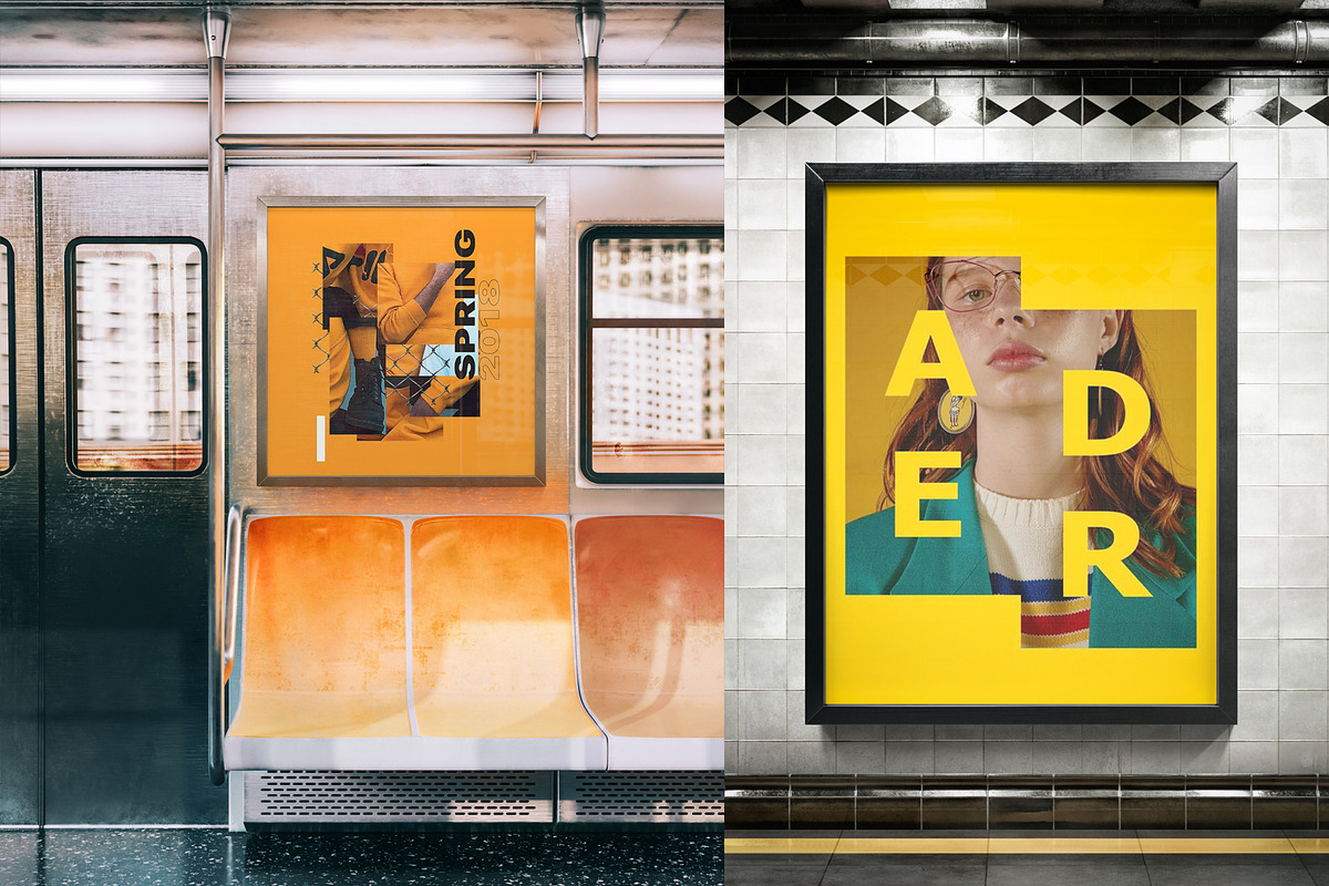 Ultimate subway NYC mockup bundle, a Print Template by As Good As Possible (Photo 15 of 21)