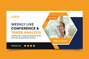 Conference Web Banner Design, an Invitation Template by taieefbakshi (Thumbnail 1 of 2)