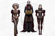 Obsidian Opera Characters Cliparts, a Person Illustration by ThatsDesignArt (Thumbnail 8 of 13)