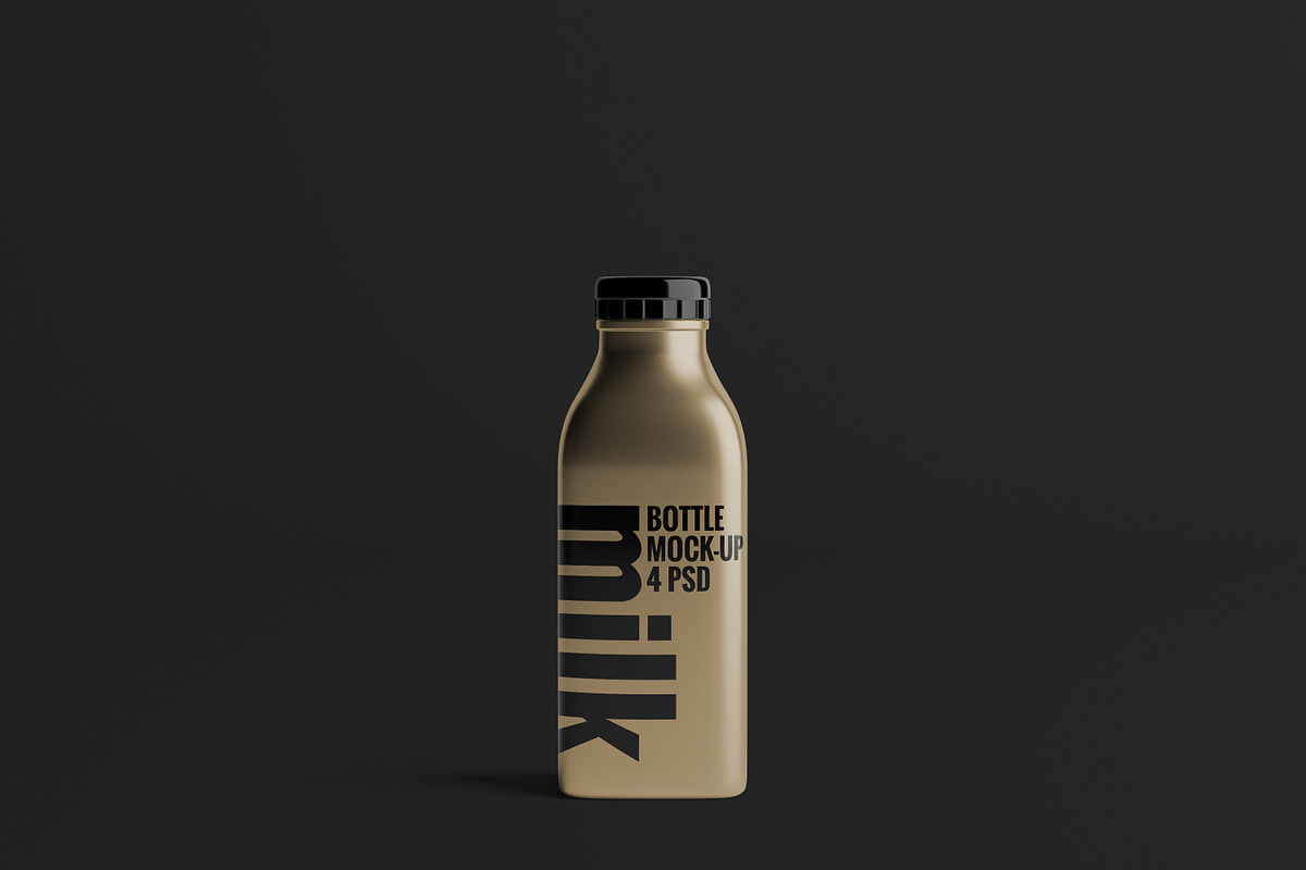 [-33%] Milk Bottle Mock-Up Bundle #1, a Packaging Mockup by AY Mock-Ups (Photo 13 of 17)