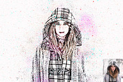 Grunge Spray Art Photoshop Action, an Action Add-On by Studio Retouch (Thumbnail 2 of 18)