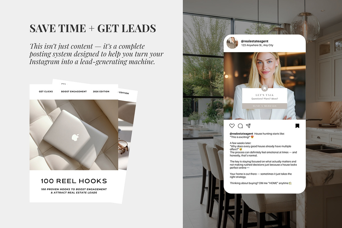 Real Estate Instagram Content Kit, a Social Media Template by Instprofi | Studio Estimo (Photo 5 of 37)
