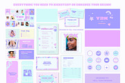 Y2K Branding Starter Kit Templates, a Branding & Logo Template by Hell Yeah Designs (Thumbnail 13 of 20)