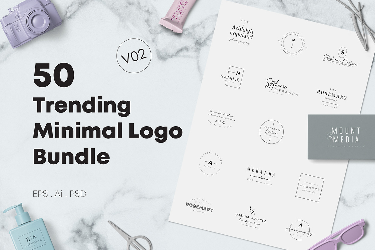 1900 Logos Giga Bundle, a Branding & Logo Template by XpertgraphicD (Photo 61 of 75)