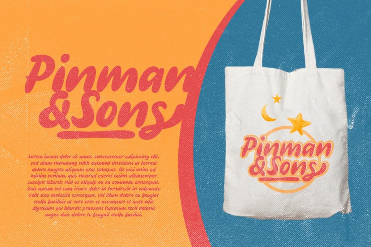 Rumble Born - Bold Display Typeface, a Script Font by Letterhend Studio (Photo 3 of 9)
