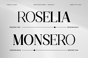 Moisten - Elegant Serif Family Font, a Serif Font by Flawless And Co (Thumbnail 5 of 10)