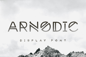 Arnodic - Display Font