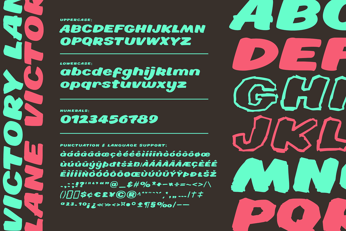Victory Lane: A Racing Brush Font, a Handwritten Font by Wingsart Studio (Photo 3 of 15)