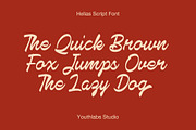 YT Hellias - Retro Script Font, a Script Font by Youthlabs Studio (Thumbnail 3 of 12)