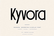 Kyvora – Modern Display Font, a Serif Font by Wow Magic (Thumbnail 1 of 6)