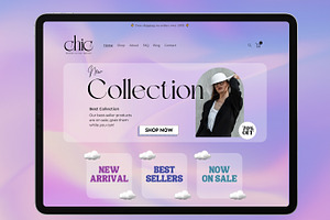 Purple Glassmorphism Shopify Theme