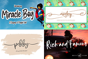 Swashy Font Bundle | 40 Fonts, a Script Font by NJ Studio (Thumbnail 8 of 11)