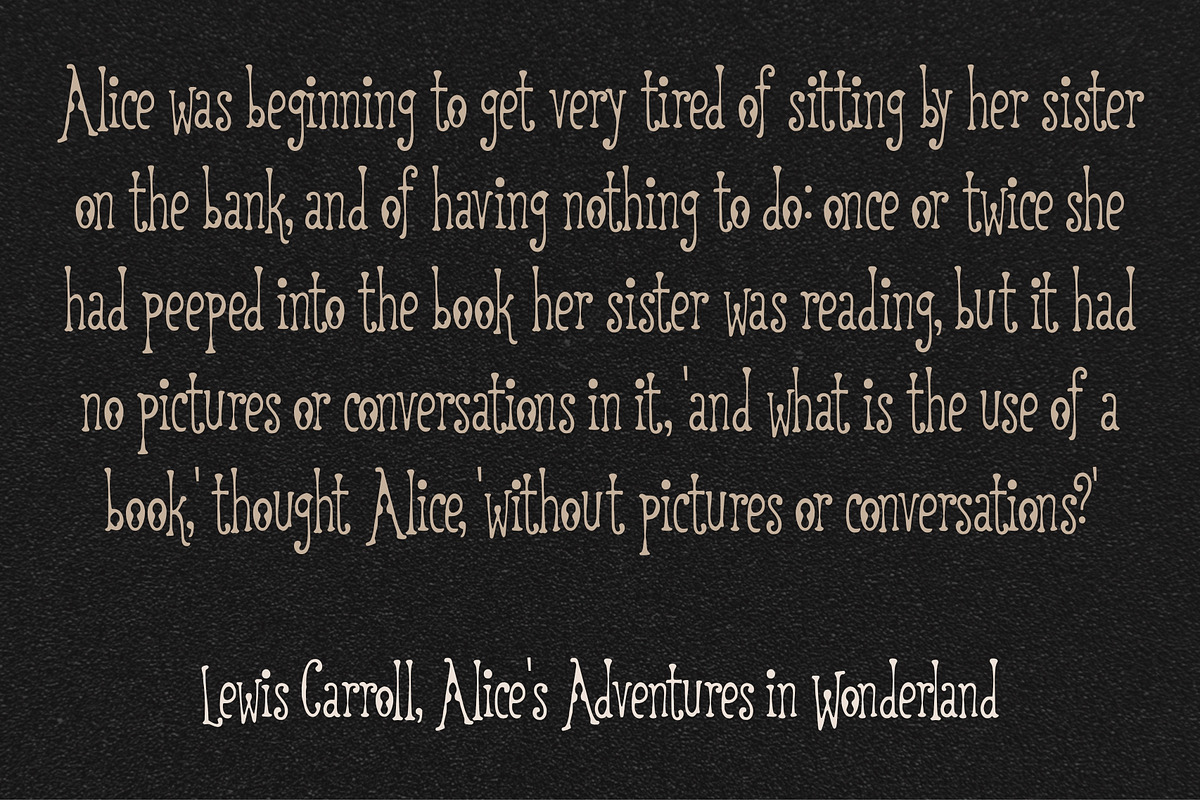Open Sesame Retro Display Font, a Handwritten Font by The October Creative (Photo 5 of 8)