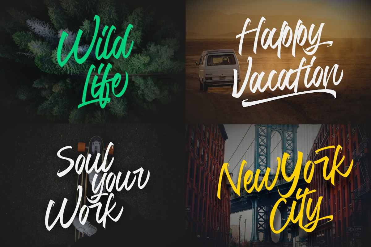 Jumps Steady Business Font preview 5