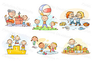 Doodle kids various emotion set, a Person Illustration by Bubert Art (Thumbnail 4 of 7)