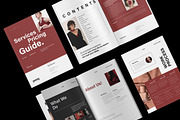 Services and Pricing Guide Template, a Brochure Template by NorthPeak (Thumbnail 2 of 12)