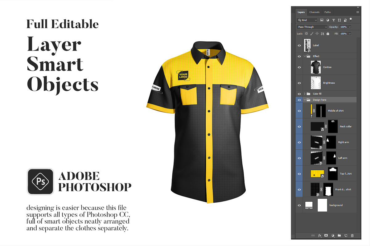 T-Shirt Mockup, a Shirt Mockup by image touch (Photo 3 of 4)