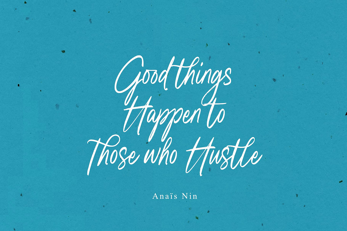 Kamilla Blue handwritten script, a Handwritten Font by Damarletter (Photo 2 of 8)