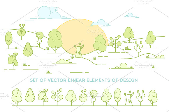 Vector design elements. preview 2
