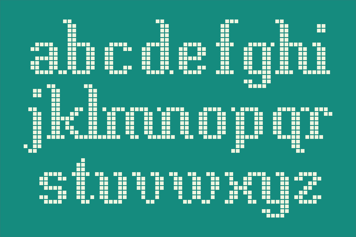 Display Squares Two Font, a Font by GG Design (Photo 5 of 10)