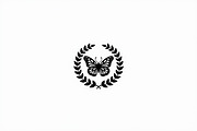 Butterfly Silhouette Vector Bundle, an Illustration by jahid234 (Thumbnail 8 of 9)