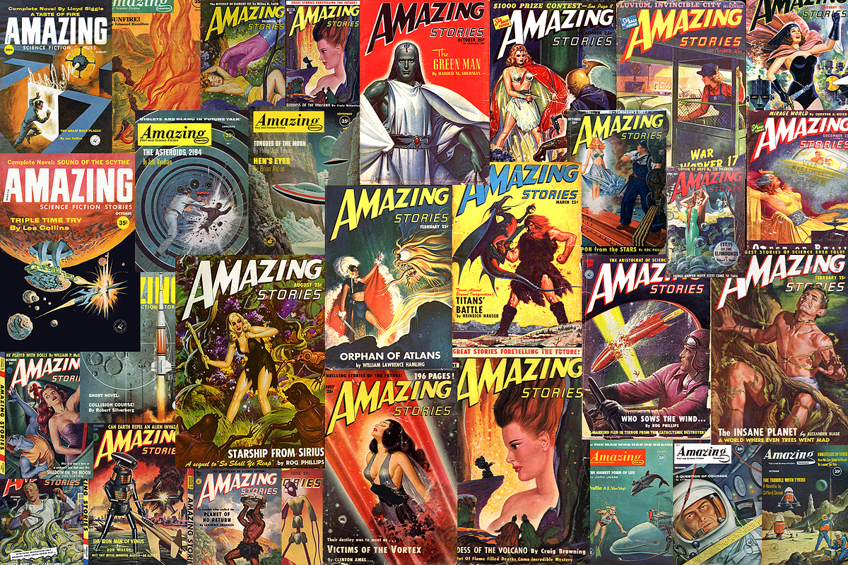 2500+ Vintage Pulp Magazine Covers, a Person Illustration by Digital Museum (Photo 8 of 9)