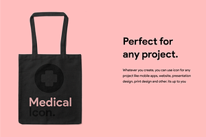 50 Medical Glyph Icon