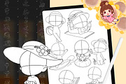 175 Procreate Chibi Summer Stamp, a Brush Add-On by DrawingStoryShop (Thumbnail 1 of 10)