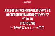 Loskatos Unique Display Font, a Sans Serif Font by MACK 75 (Thumbnail 10 of 10)