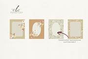 Vintage Floral Stamps Watercolor, a Seasonal Illustration by slowlivecreate (Thumbnail 3 of 6)
