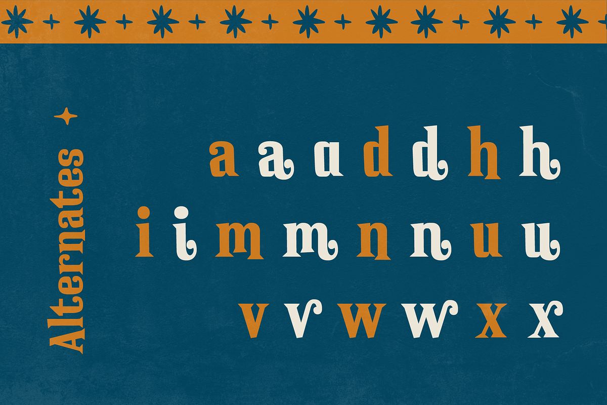 Klaus – A Playful Serif Font, a Serif Font by Hole Hope Design (Photo 4 of 8)