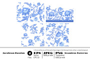 Jacobean Passion Seamless Patterns, a Pattern Graphic by Elen-Lane (Thumbnail 5 of 5)