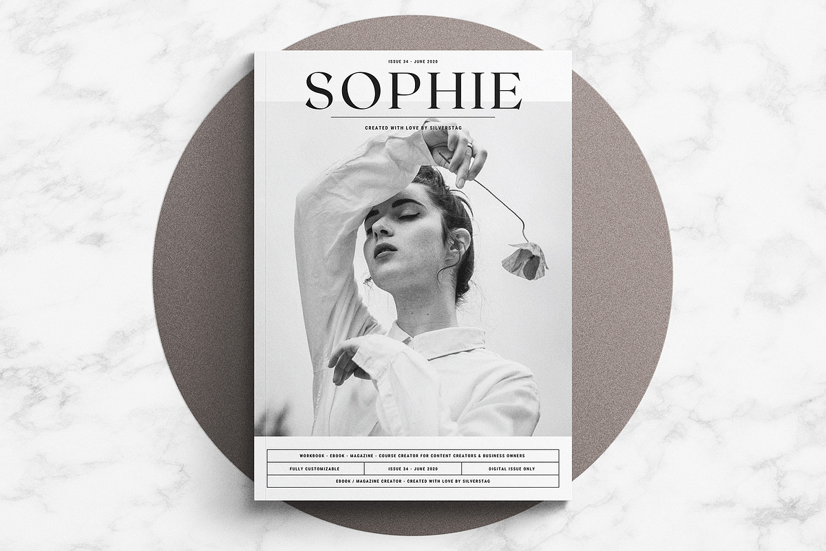 Sophie CANVA eBook/Magazine Creator, a Magazine Template by SilverStag Type Foundry (Photo 21 of 26)