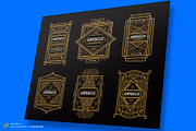 Art Deco Geometric Frames, an Object Graphic by Revoltan Studios (Thumbnail 4 of 5)