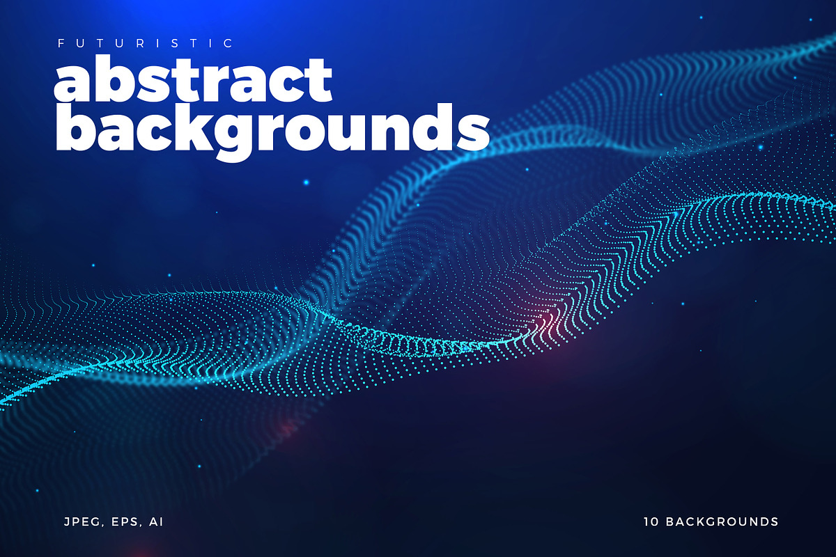 Modern Abstract Tech Backgrounds, a Technology Illustration by AndrewPixel (Photo 1 of 5)