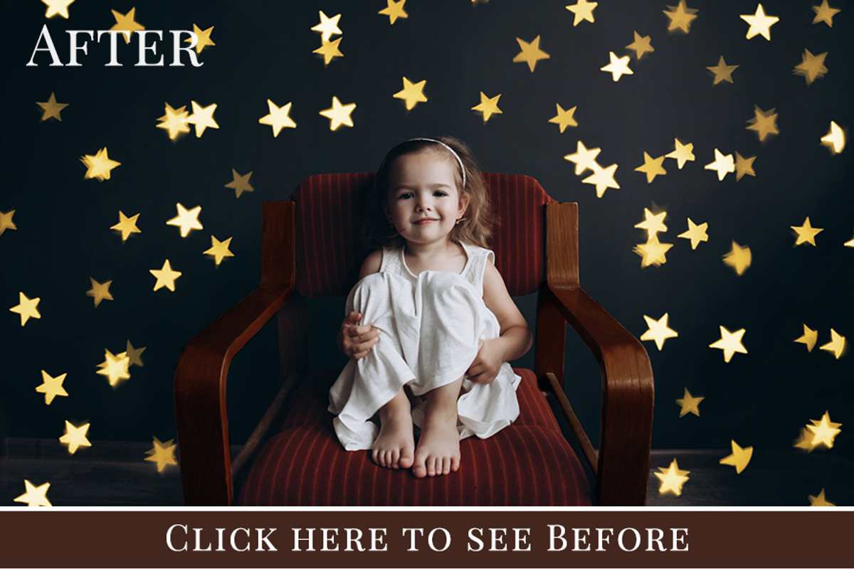 Gold Stars Bokeh Photo Overlays, a Layer Style Add-On by BrownLeopard (Photo 3 of 9)