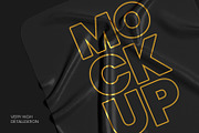 Square Crumpled Stickers Mockup Set, a Print Template by Graphic Bird (Thumbnail 6 of 6)