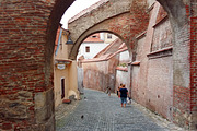 Street in Sibiu, Romania, an Architecture Photo by rebekka_ivacson (Thumbnail 1 of 2)