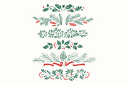 Fine Christmas Hand-drawn Clip-art, a Decorative Illustration by Adiemus (Thumbnail 4 of 10)