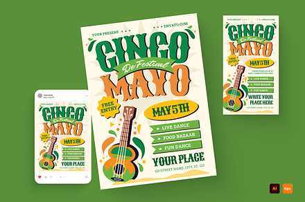 Cinco De Mayo Flyer