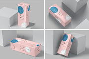 Rectangular Juice Box Mockups, a Product Mockup by megostudi0 (Thumbnail 1 of 6)