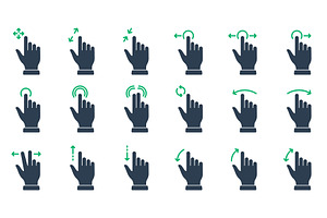Hand Gesture Icons