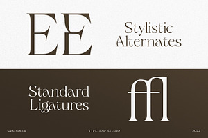 Graindeur Serif Display Font