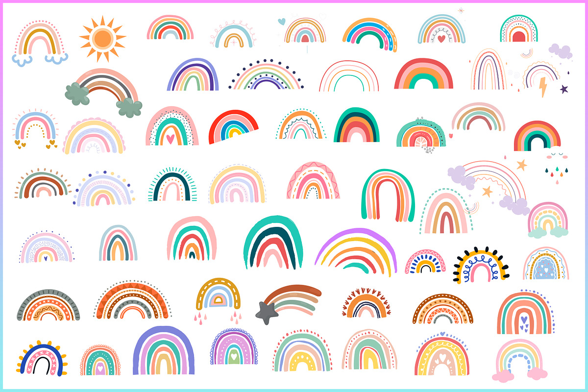 Rainbow, a Decorative Illustration by Digital Studio (Photo 2 of 6)